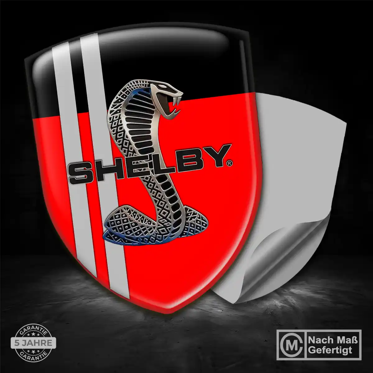 Ford Shelby Aufkleber 3D Gel Wappen Auto Stilvolles Design