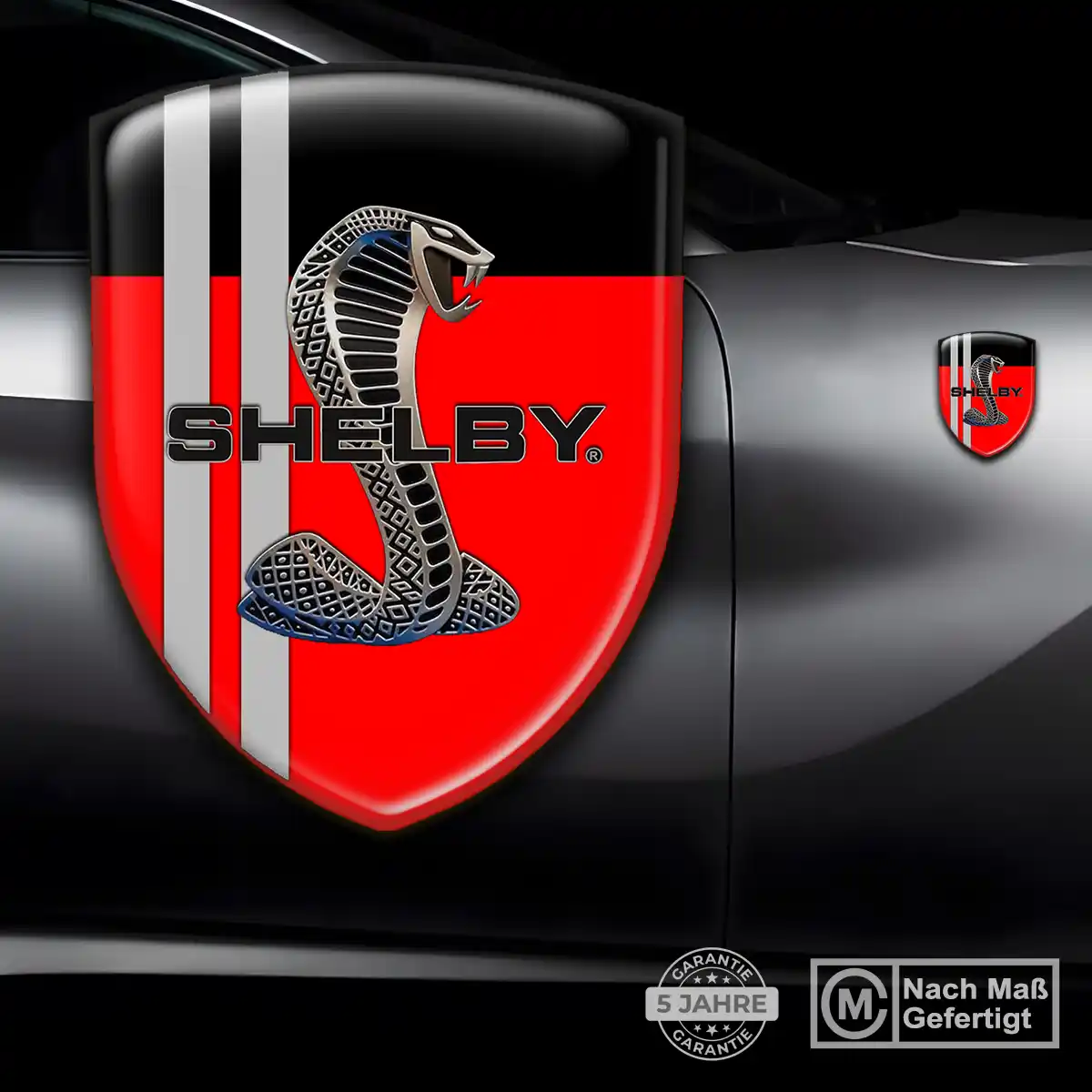 Ford Shelby Aufkleber 3D Gel Wappen Auto Stilvolles Design