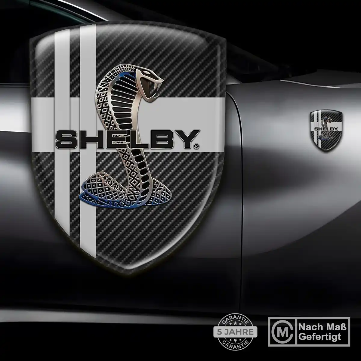 Ford Shelby Aufkleber 3D Gel Wappen Hohe Qualität