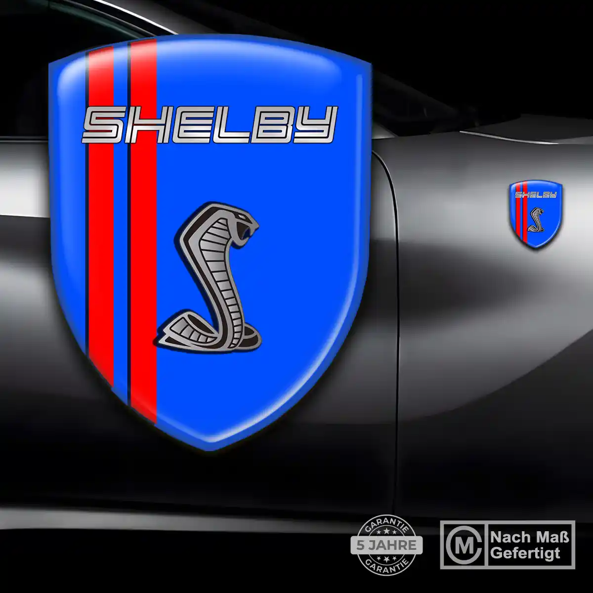 Ford Shelby Aufkleber Emblem Stilvolles Design