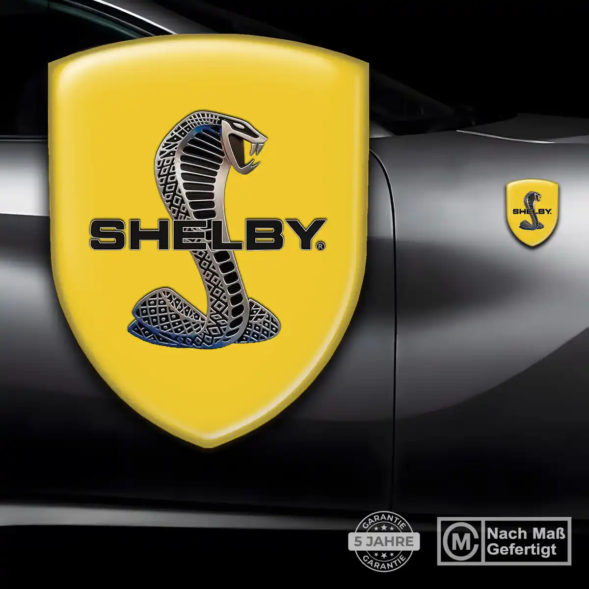 Ford Shelby Aufkleber Emblem Wappen Auto Stilvolles Design