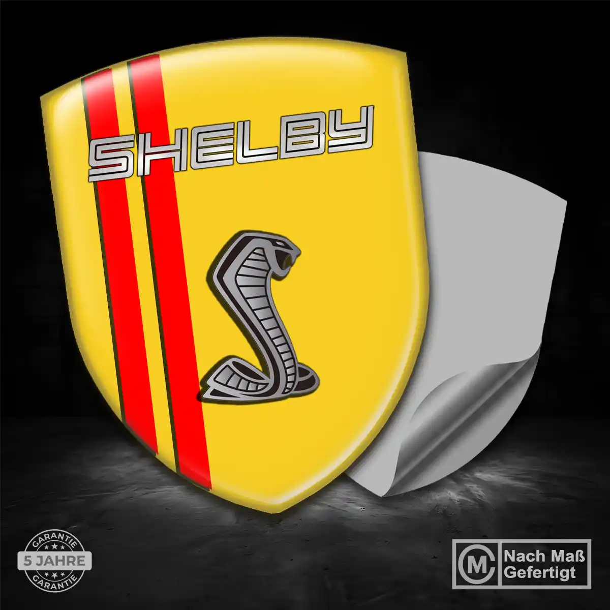 Ford Shelby Aufkleber Emblem Wappen Stilvolles Design