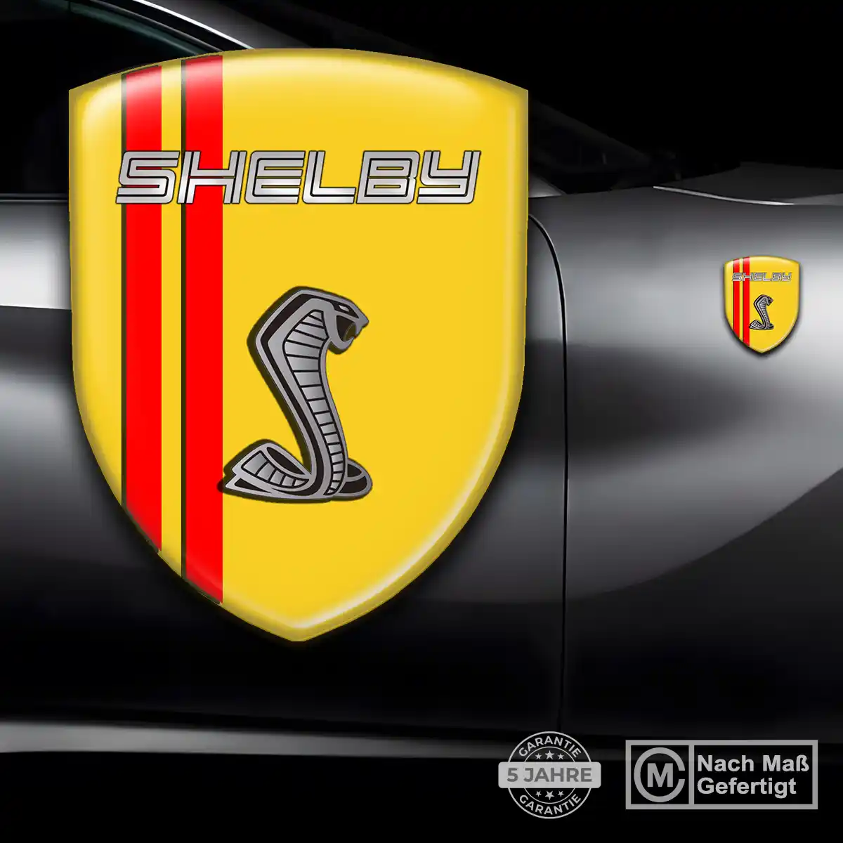 Ford Shelby Aufkleber Emblem Wappen Stilvolles Design