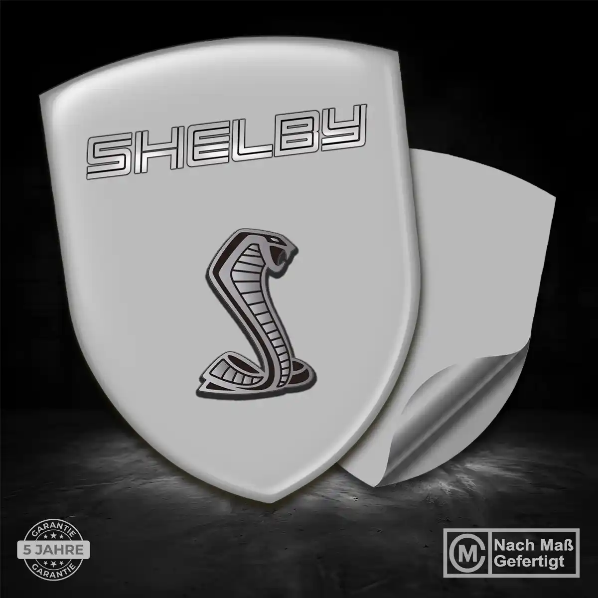 Ford Shelby Aufkleber Embleme Silikon Stilvolles Design
