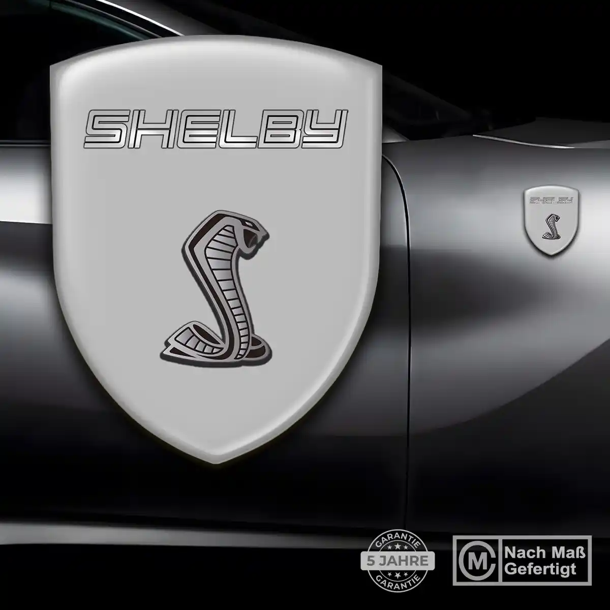 Ford Shelby Aufkleber Embleme Silikon Stilvolles Design