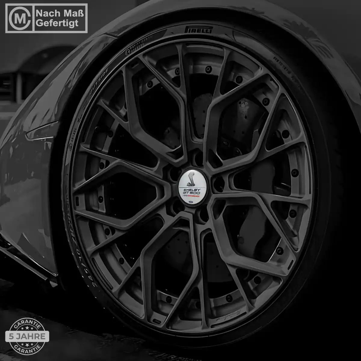 Ford Shelby Aufkleber Radmitte Stilvolles Design