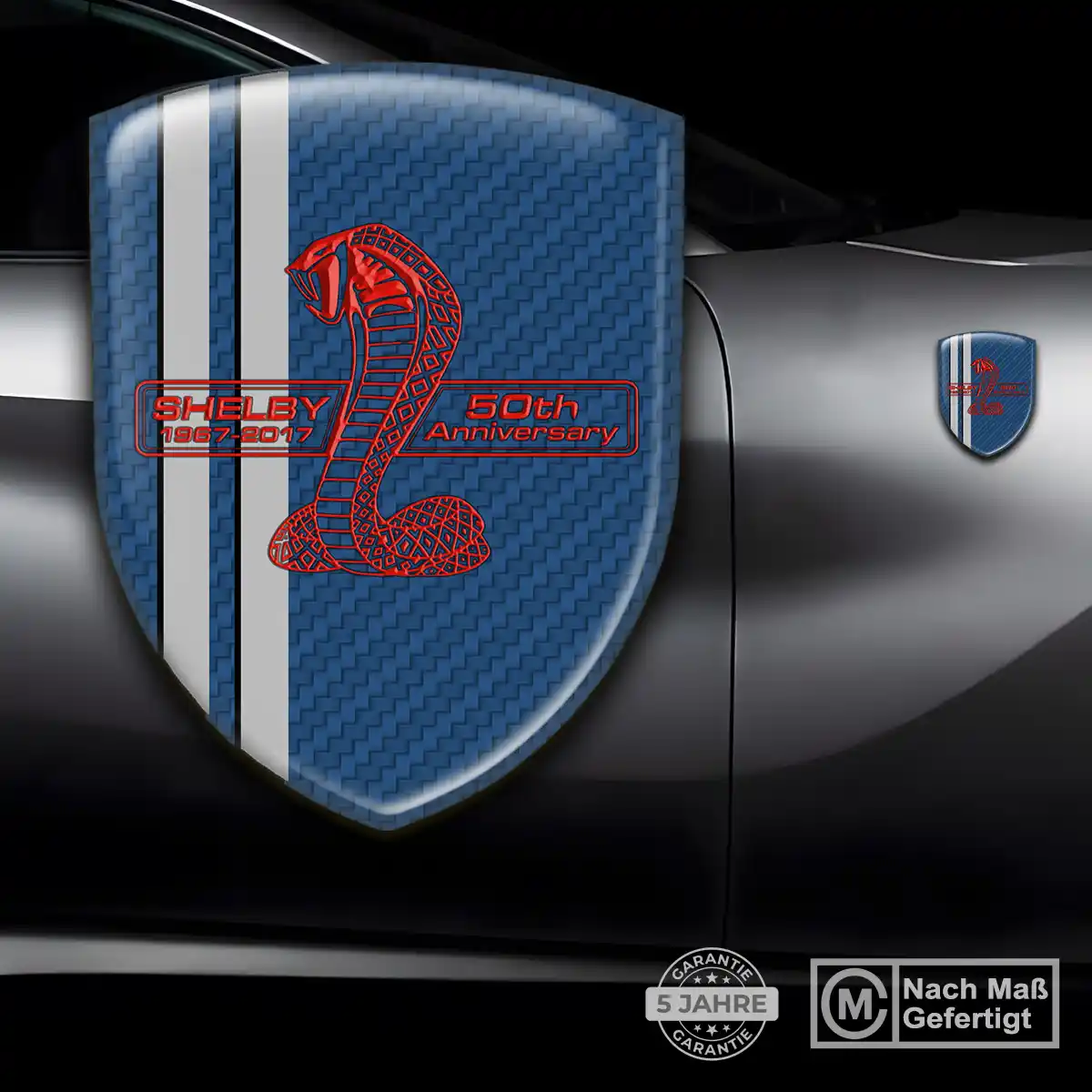 Ford Shelby Aufkleber Silikon Embleme Auto Stilvolles Design
