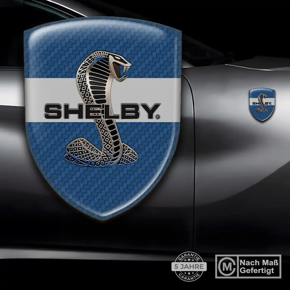 Ford Shelby Aufkleber Wappen Emblem Stilvolles Design