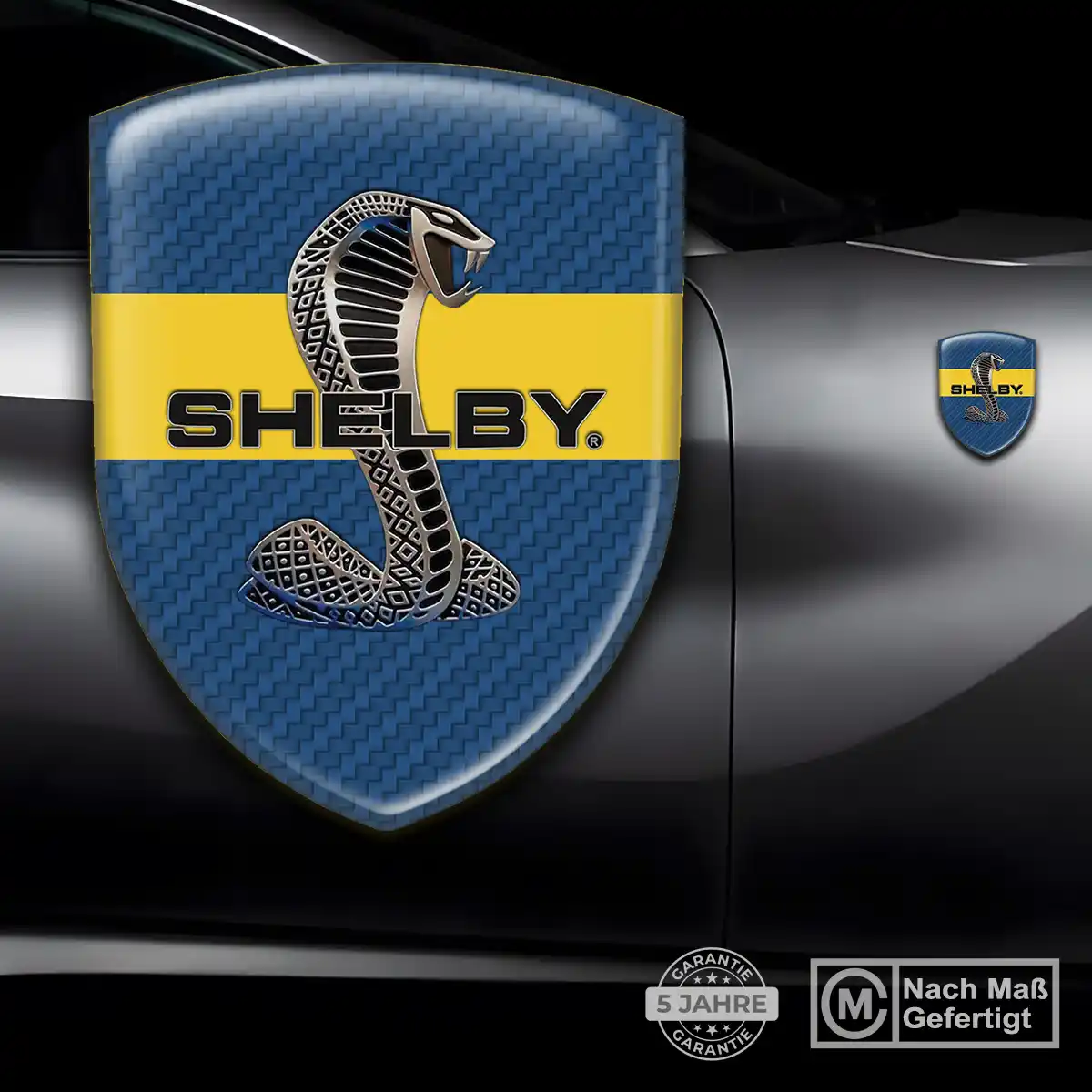 Ford Shelby Aufkleber Wappen Stilvolles Design