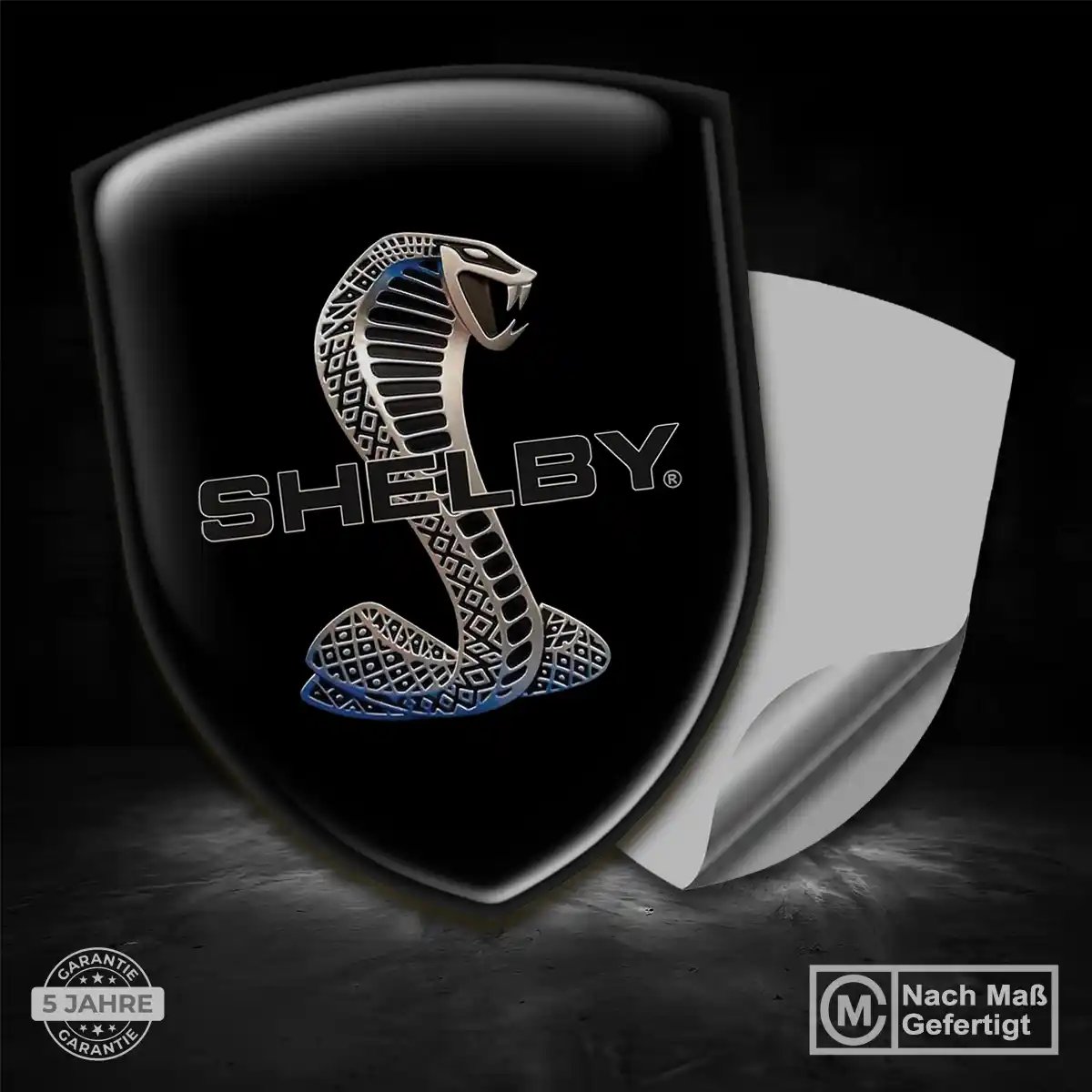 Ford Shelby Emblem Aufkleber Wappen Stilvolles Design