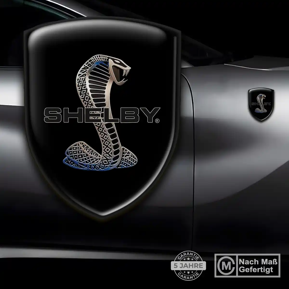 Ford Shelby Emblem Aufkleber Wappen Stilvolles Design
