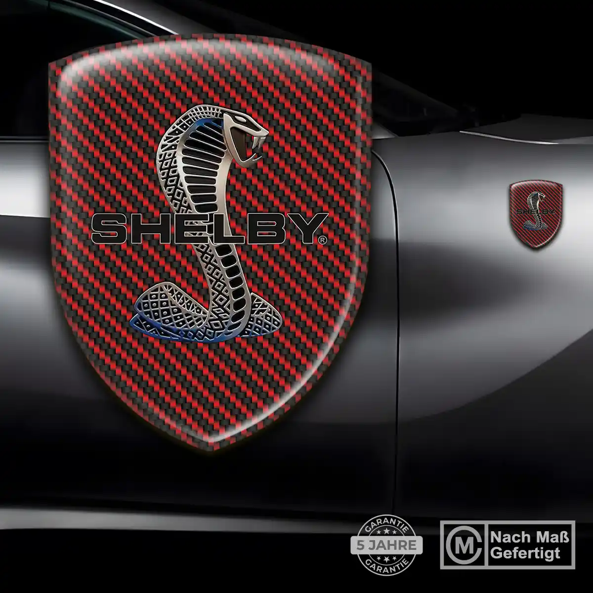 Ford Shelby Emblem Wappen Aufkleber Hohe Qualität