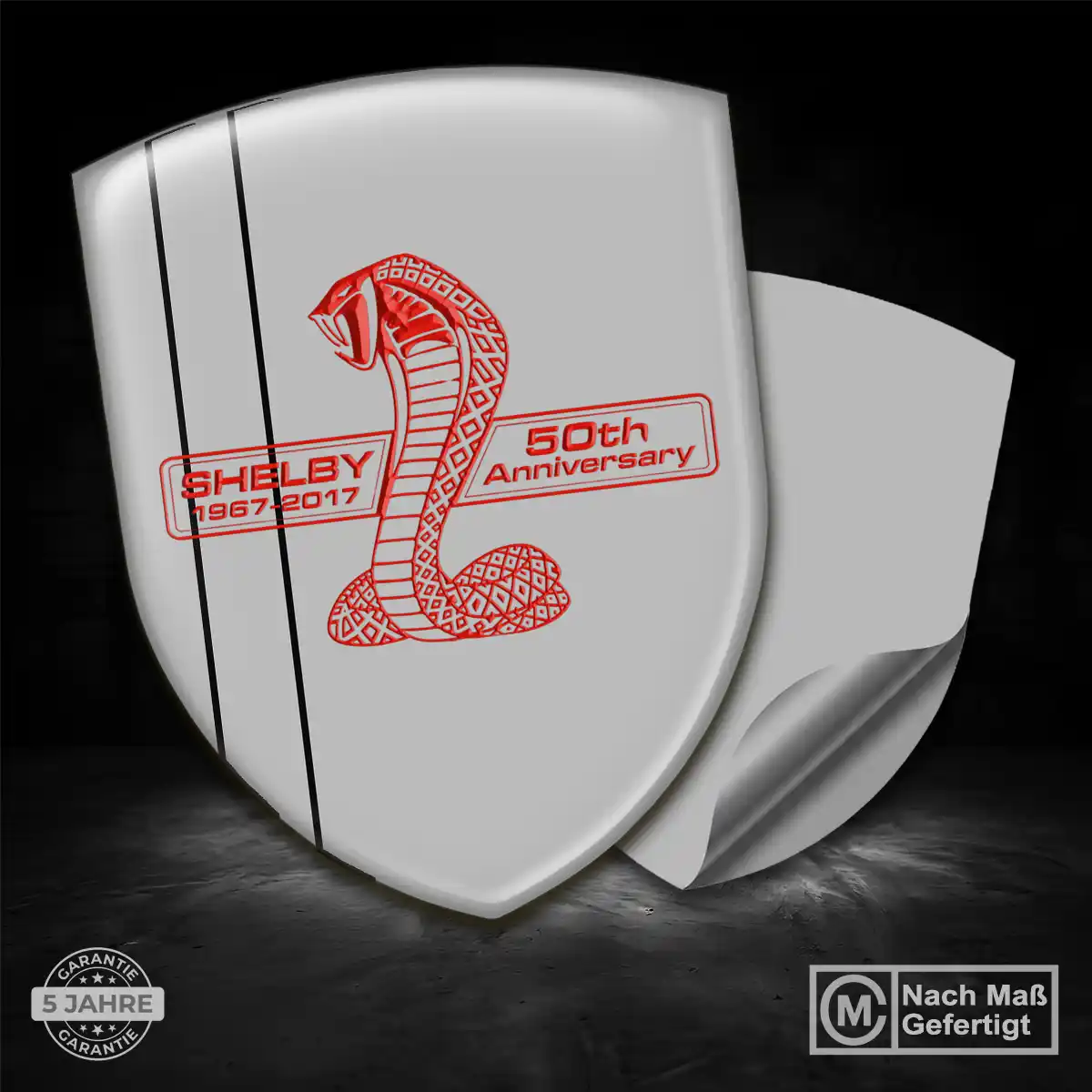 Ford Shelby Emblem Wappen Aufkleber Stilvolles Design