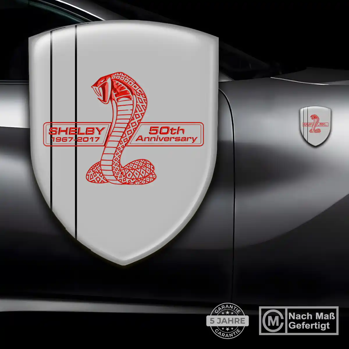 Ford Shelby Emblem Wappen Aufkleber Stilvolles Design