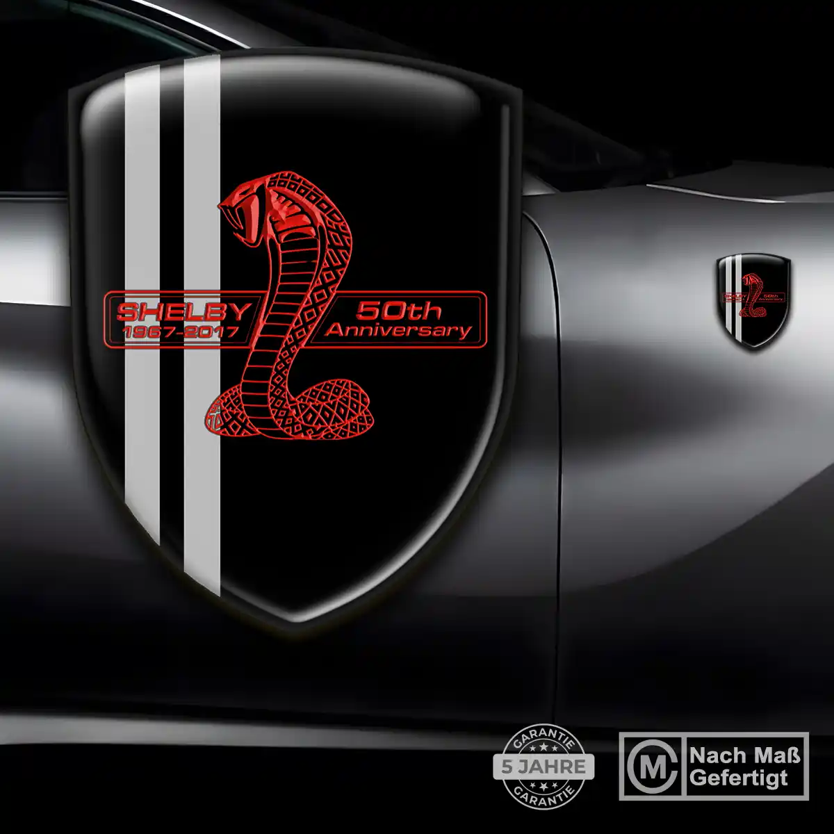 Ford Shelby Emblem Wappen Auto Stilvolles Design
