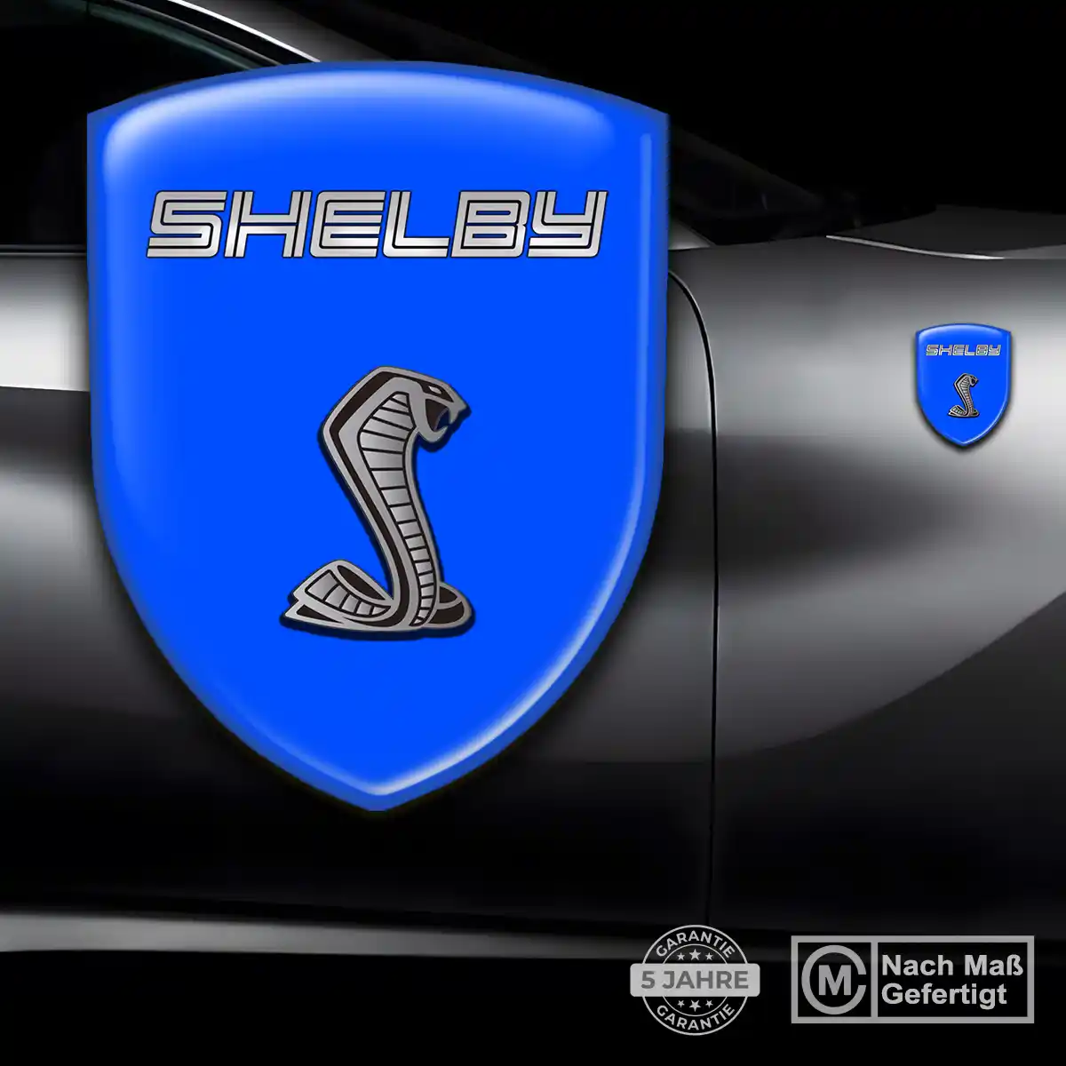Ford Shelby Embleme Silikon Aufkleber Auto Stilvolles Design