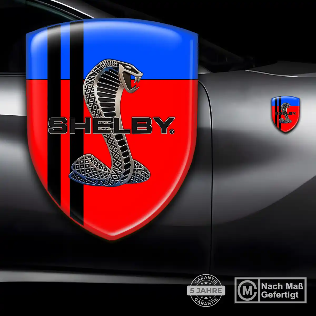 Ford Shelby Embleme Silikon Aufkleber Hohe Qualität