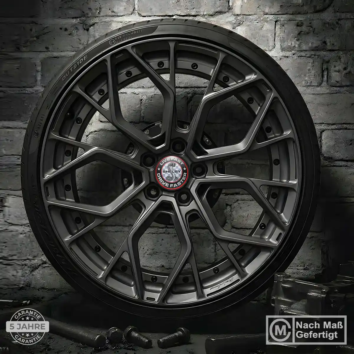 Ford Shelby Radmitte Aufkleber Nabendeckel Stilvolles Design