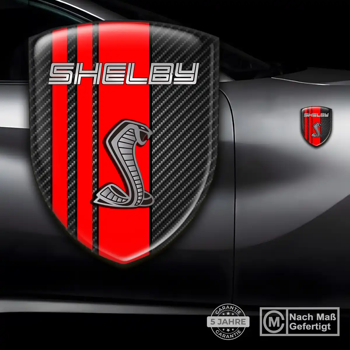 Ford Shelby Silikon Aufkleber Auto Hohe Qualität