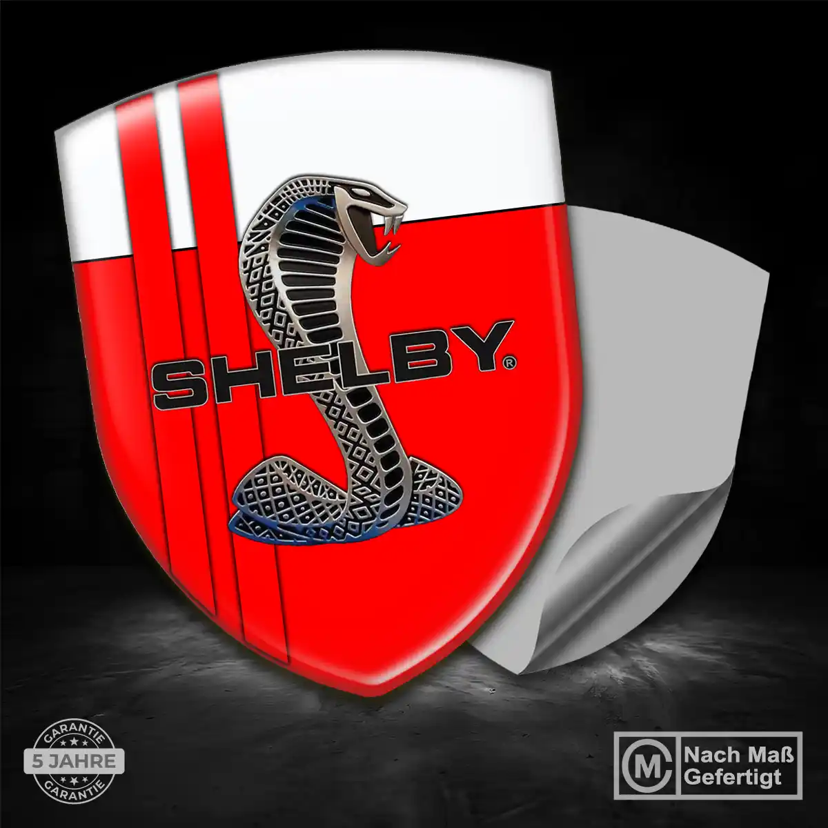 Ford Shelby Silikon Aufkleber Auto Stilvolles Design