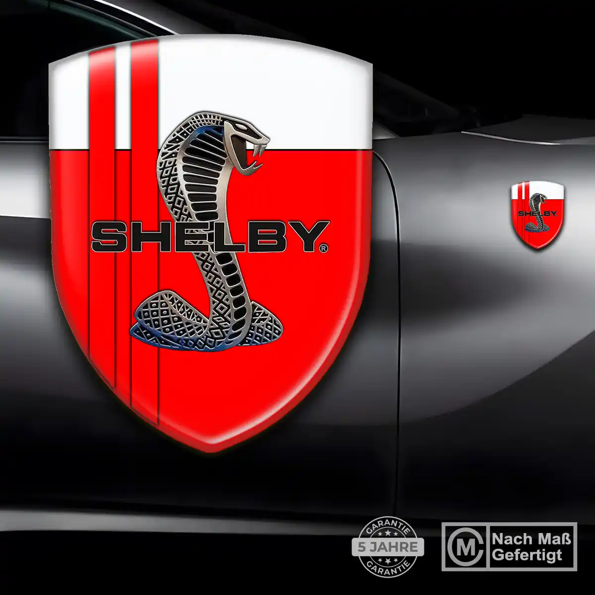 Ford Shelby Silikon Aufkleber Auto Stilvolles Design
