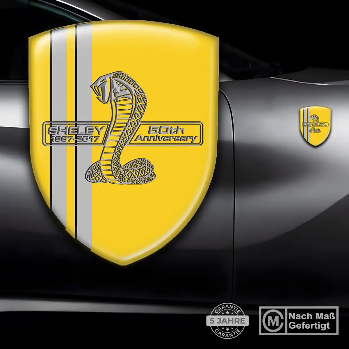 Ford Shelby Silikon Aufkleber Embleme Auto Stilvolles Design