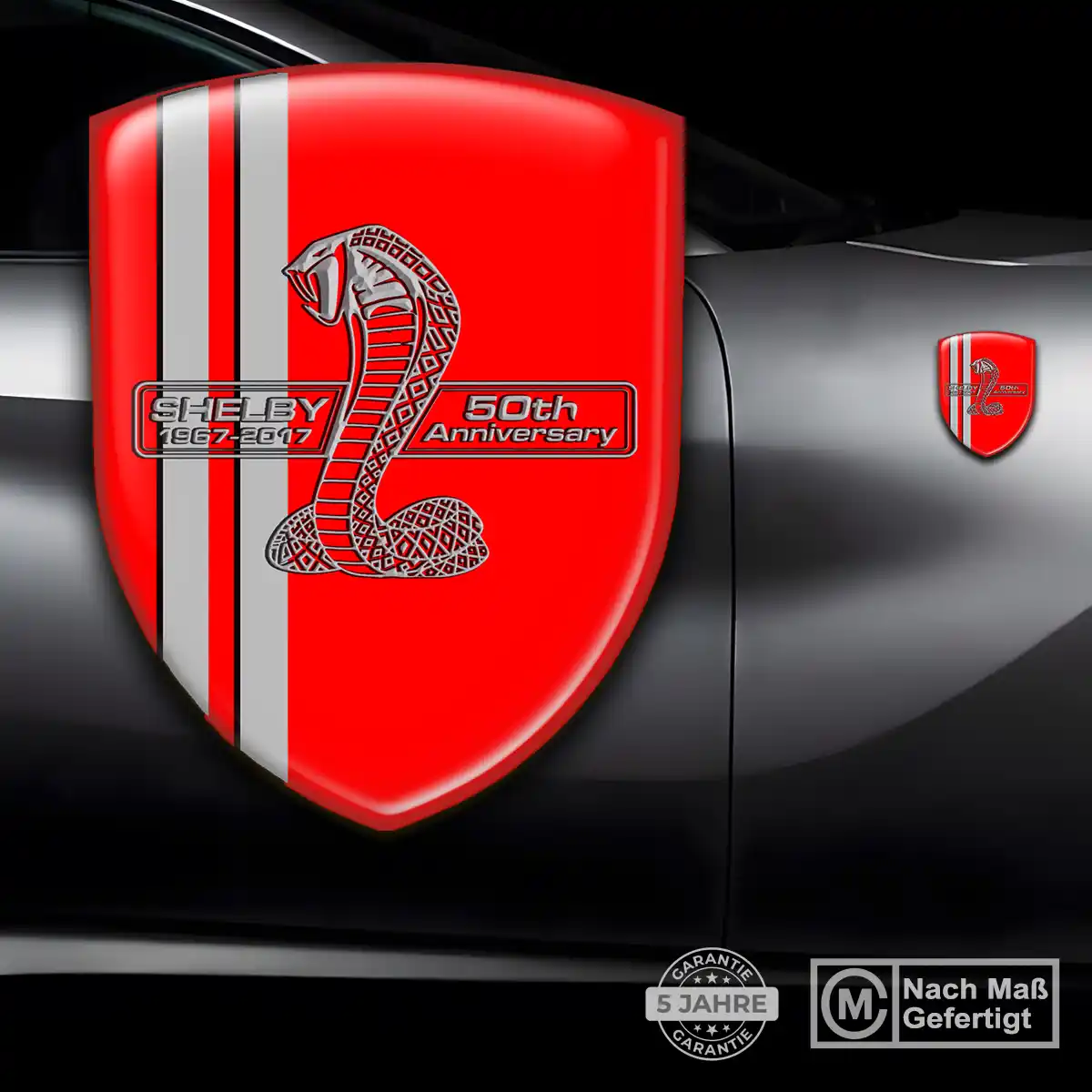 Ford Shelby Silikon Aufkleber Embleme Hohe Qualität