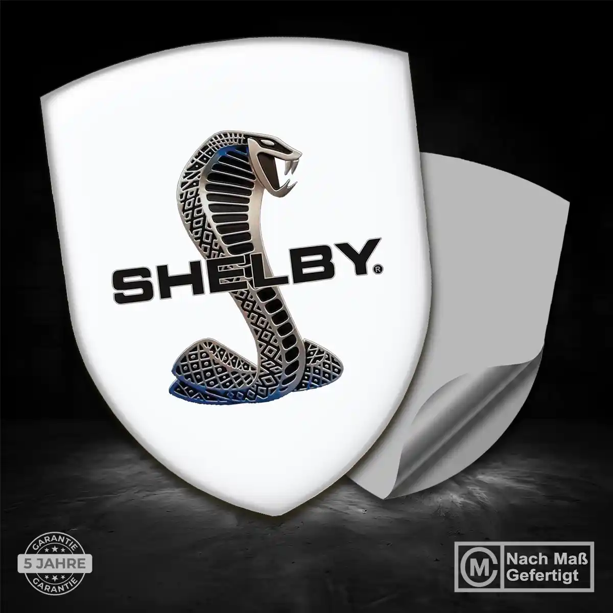 Ford Shelby Silikon Aufkleber Stilvolles Design