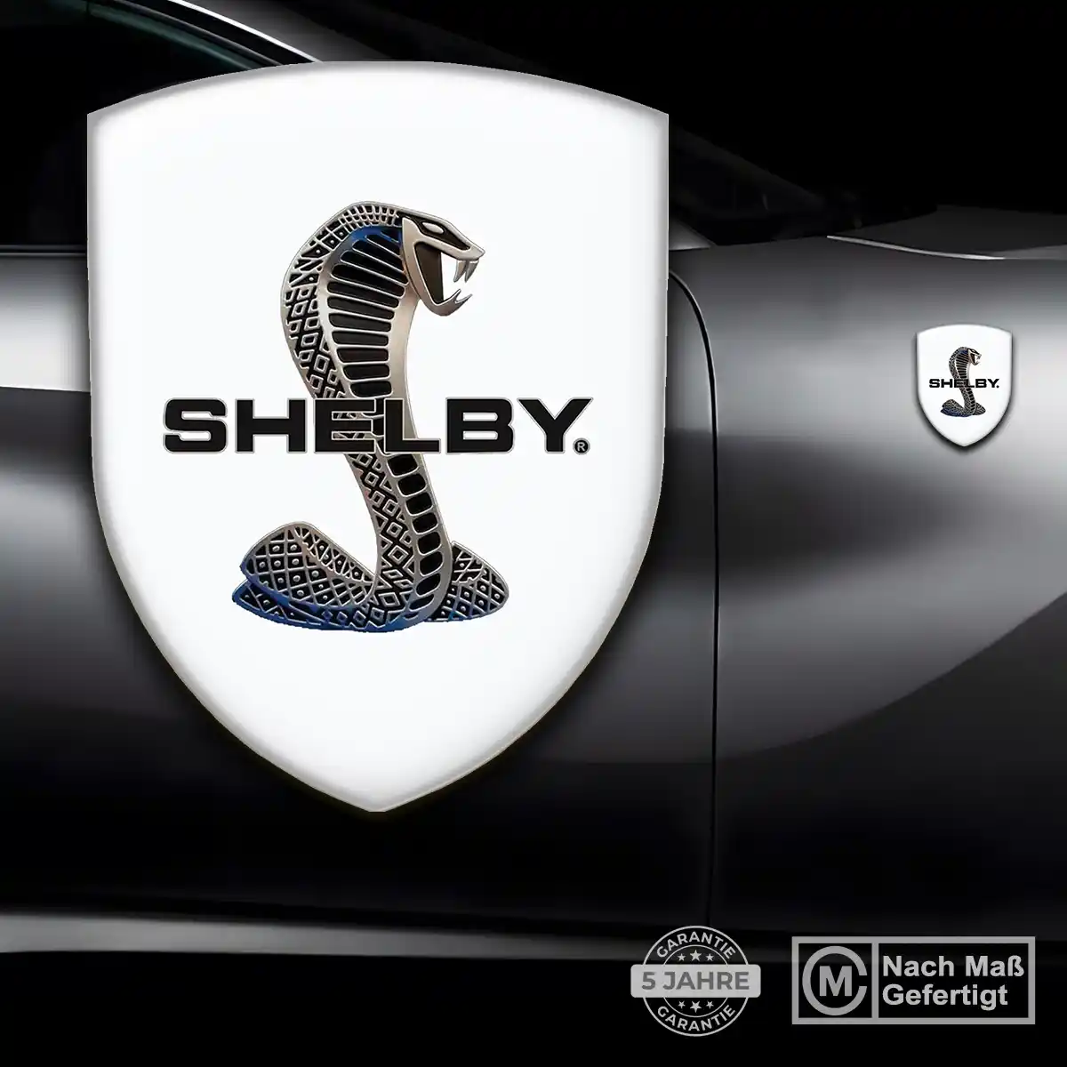 Ford Shelby Silikon Aufkleber Stilvolles Design