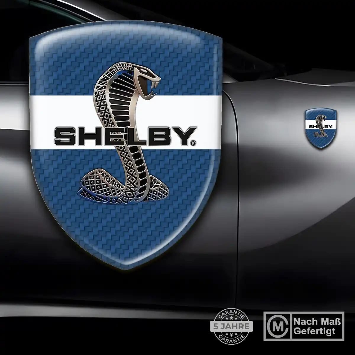 Ford Shelby Silikon Aufkleber Wappen Auto Stilvolles Design