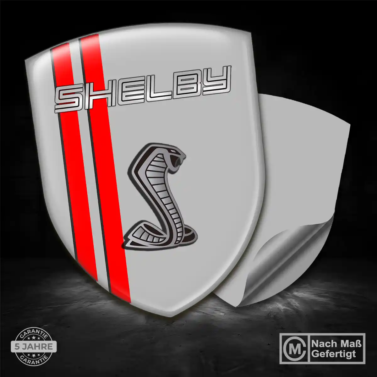 Ford Shelby Silikon Aufkleber Wappen Hohe Qualität
