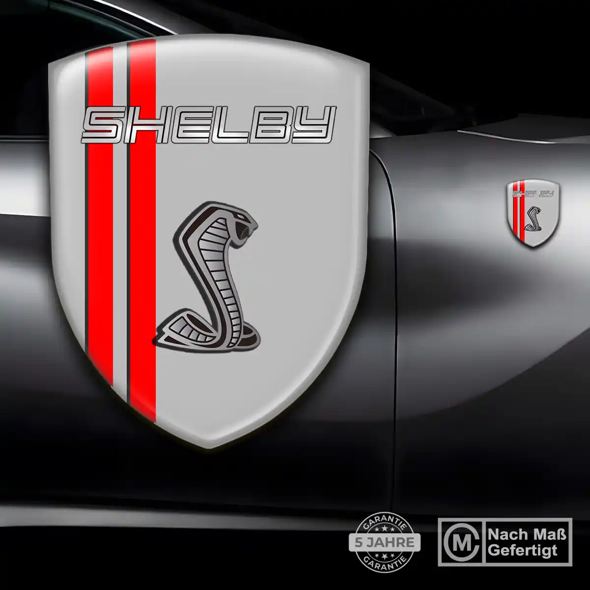 Ford Shelby Silikon Aufkleber Wappen Hohe Qualität
