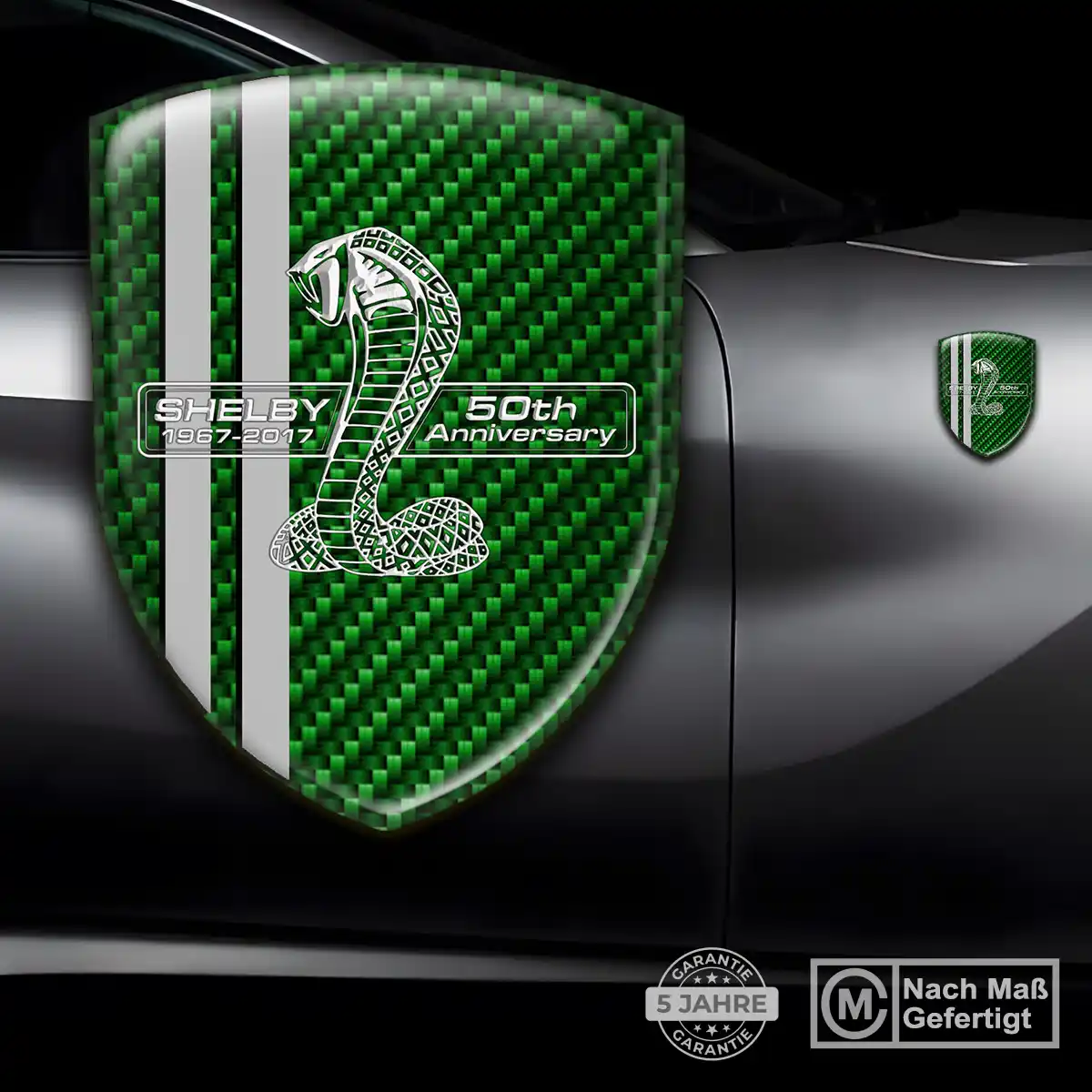 Ford Shelby Silikon Aufkleber Wappen Stilvolles Design