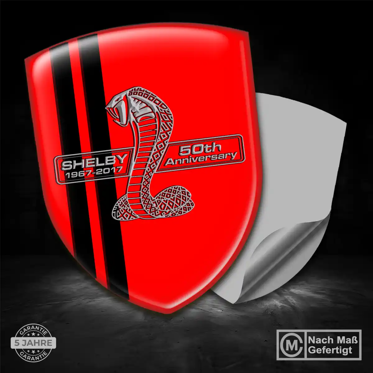 Ford Shelby Wappen Aufkleber Emblem Stilvolles Design