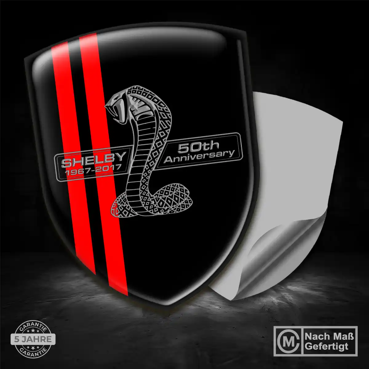 Ford Shelby Wappen Aufkleber Stilvolles Design
