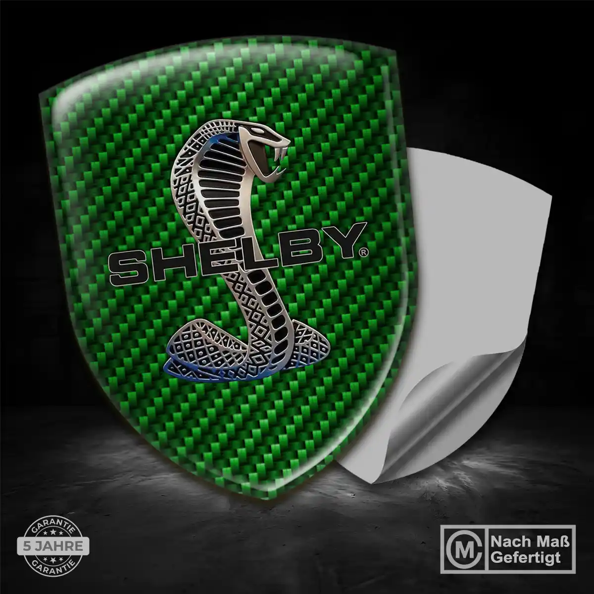 Ford Shelby Wappen Emblem Aufkleber Stilvolles Design
