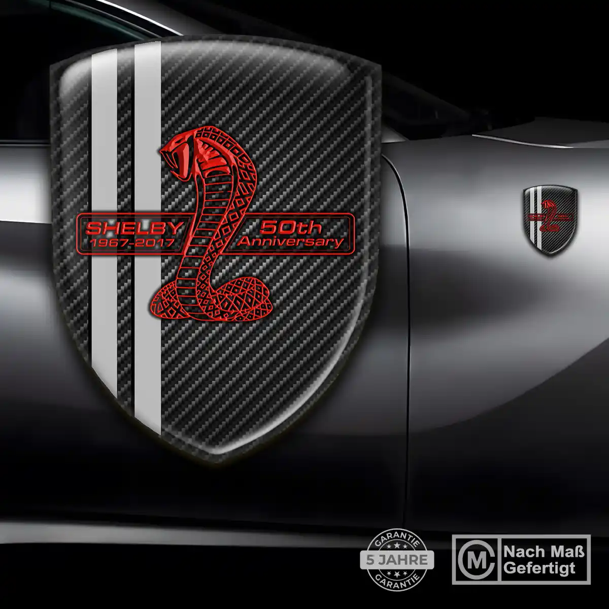 Ford Shelby Wappen Emblem Hohe Qualität
