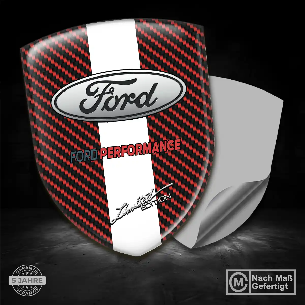 Ford Silikon Aufkleber Auto Stilvolles Design