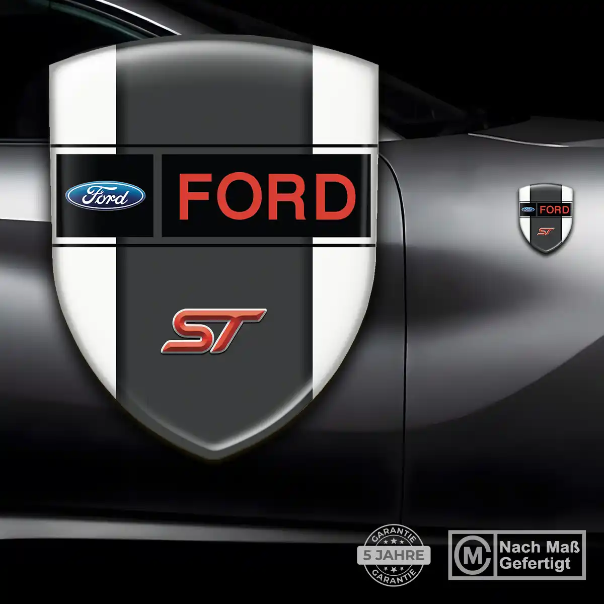 Ford Silikon Aufkleber Embleme Auto Stilvolles Design