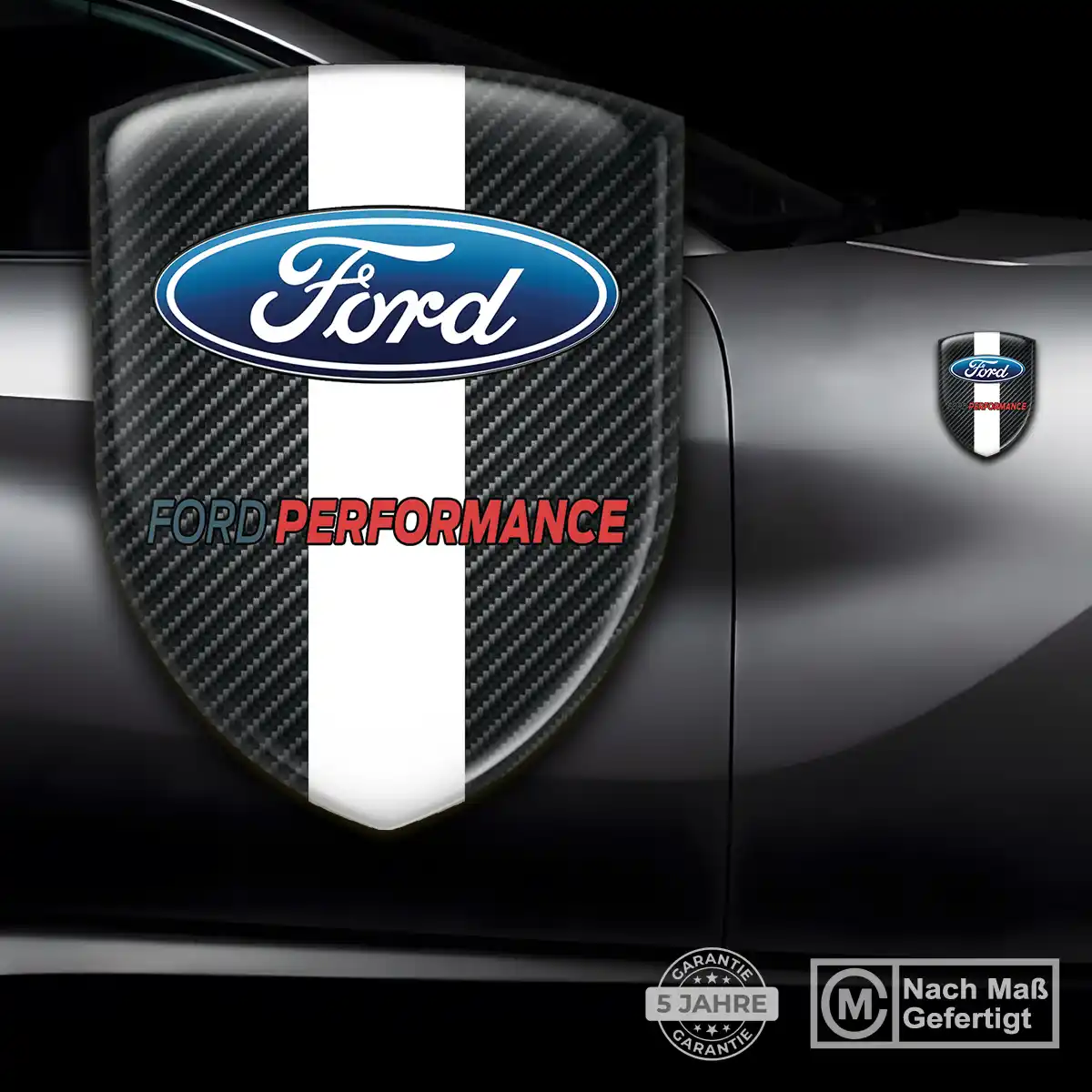 Ford Silikon Aufkleber Stilvolles Design