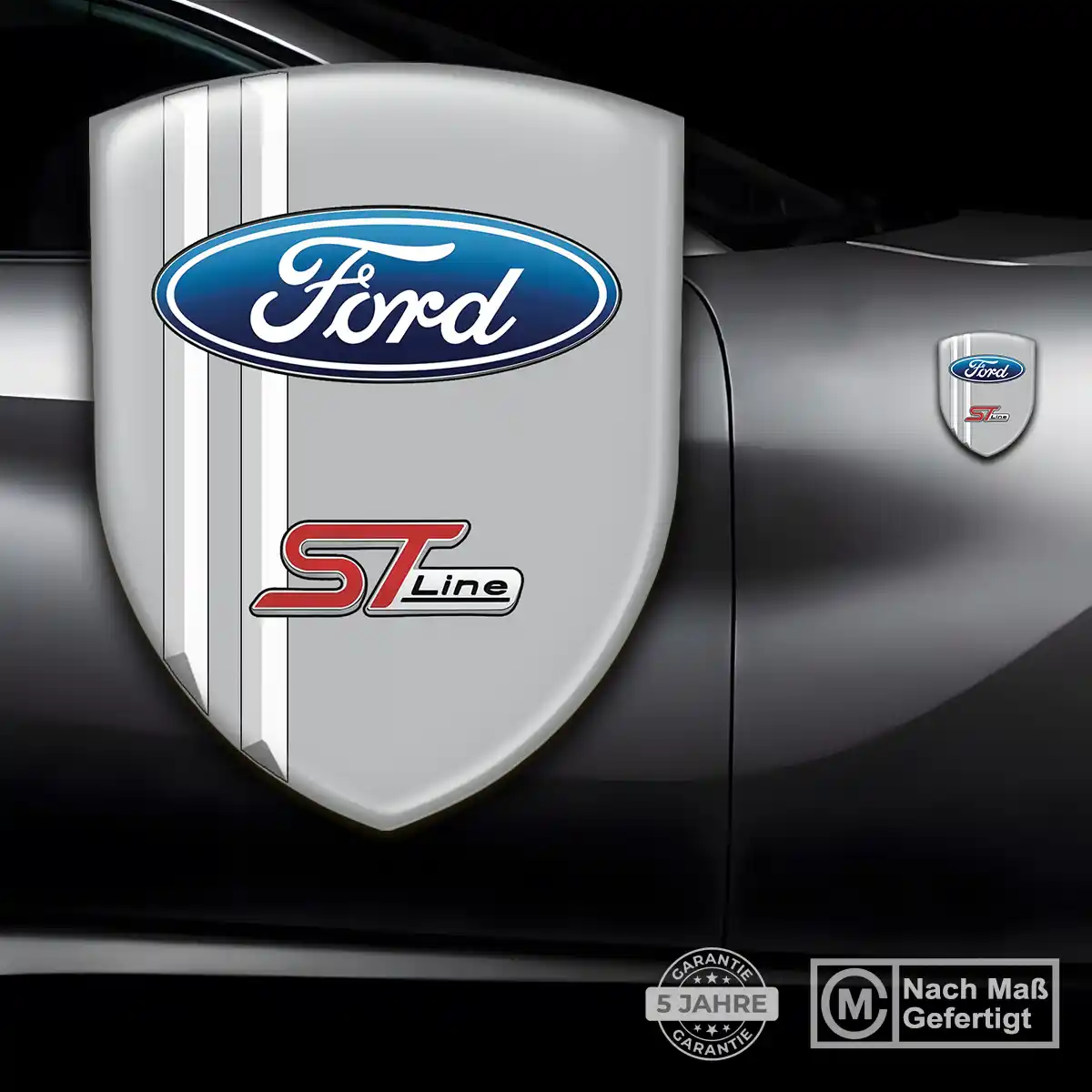 Ford Silikon Aufkleber Wappen Hohe Qualität