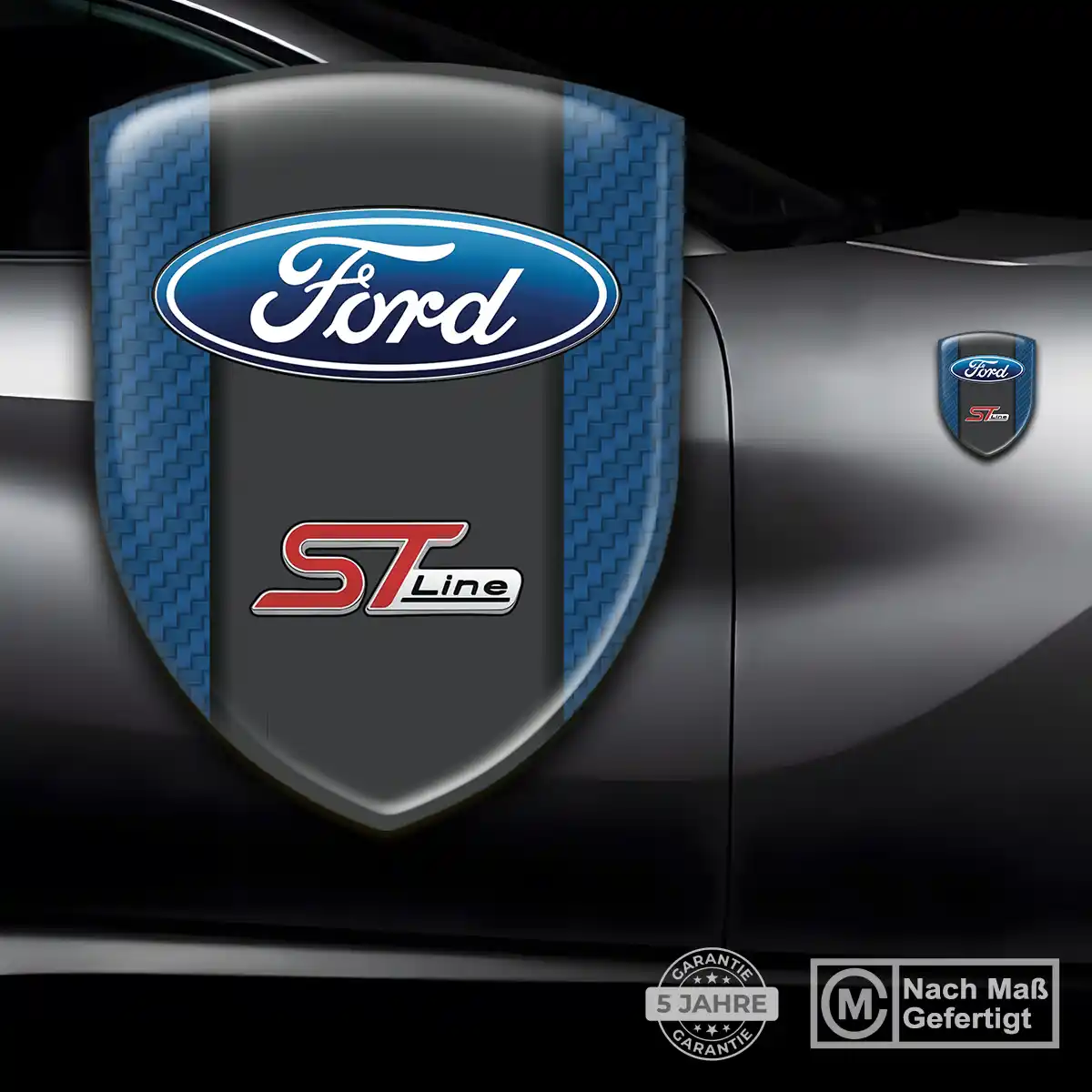 Ford Wappen Aufkleber Emblem Hohe Qualität
