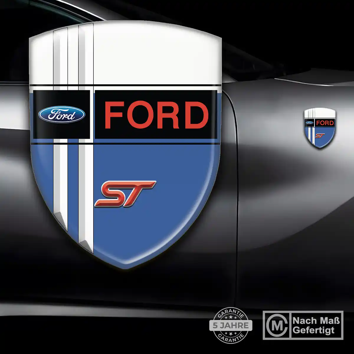 Ford Wappen Aufkleber Hohe Qualität