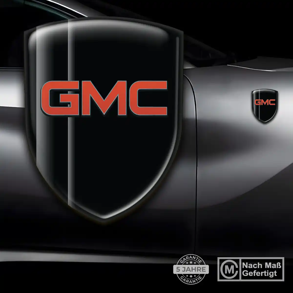 GMC 3D Gel Aufkleber Auto Exterieurdesign