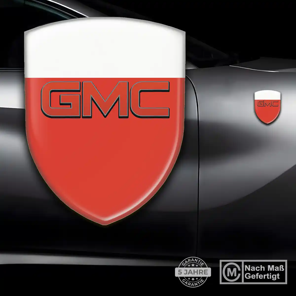 GMC 3D Gel Aufkleber Auto Limitierte Auflage