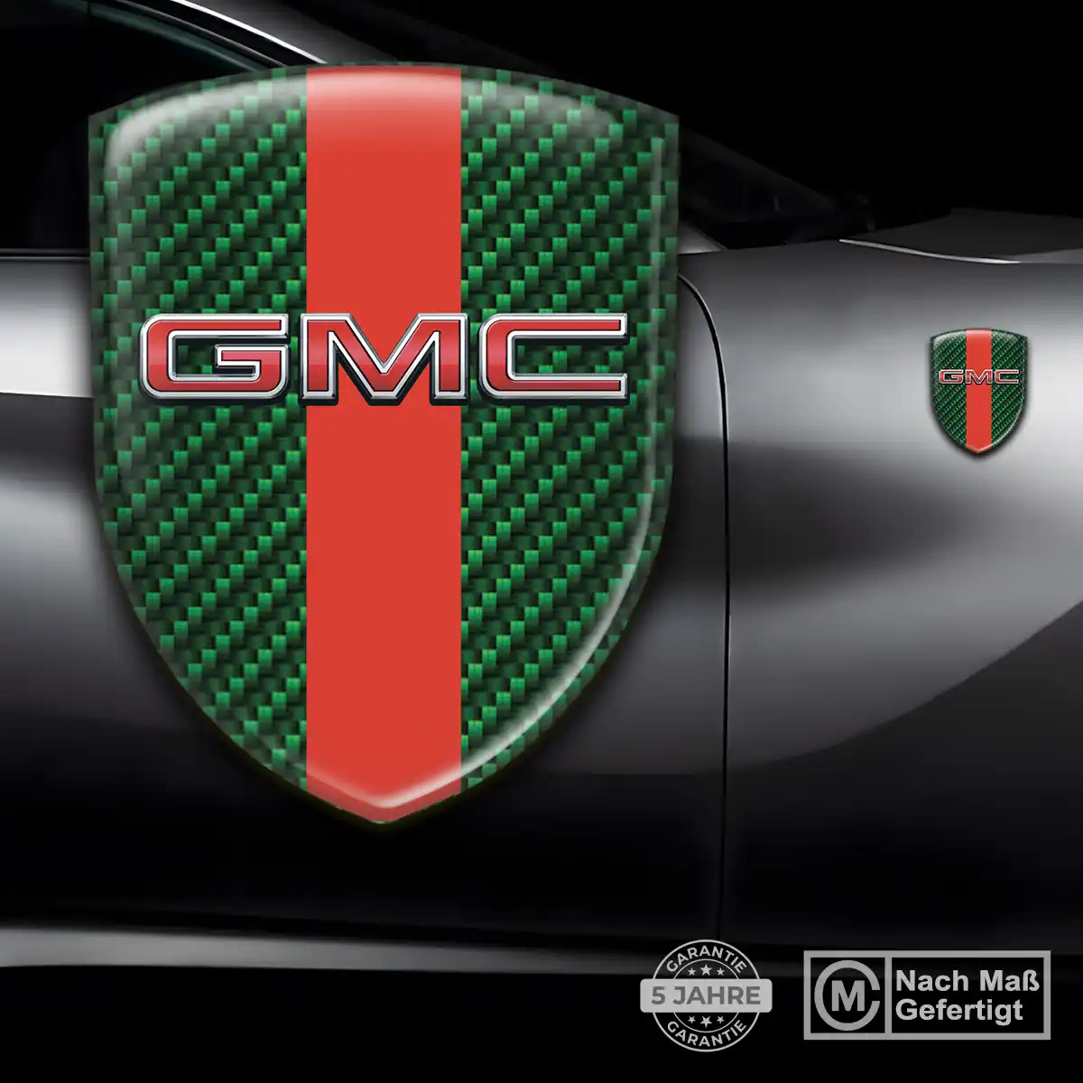 GMC 3D Gel Aufkleber Auto Premiumqualität