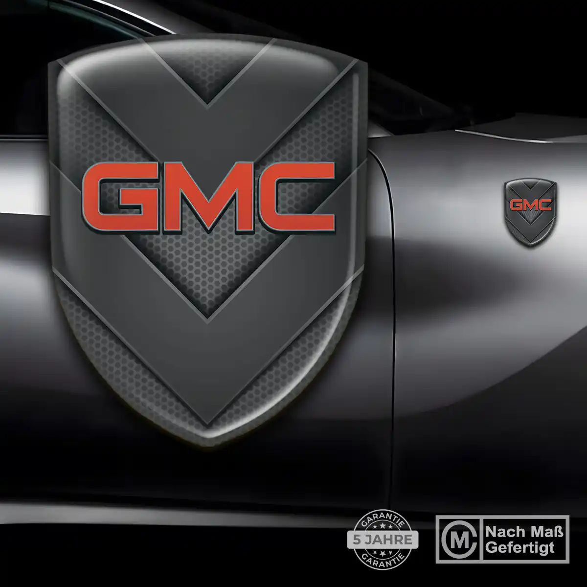 GMC 3D Gel Aufkleber Auto Tuningfahrzeug