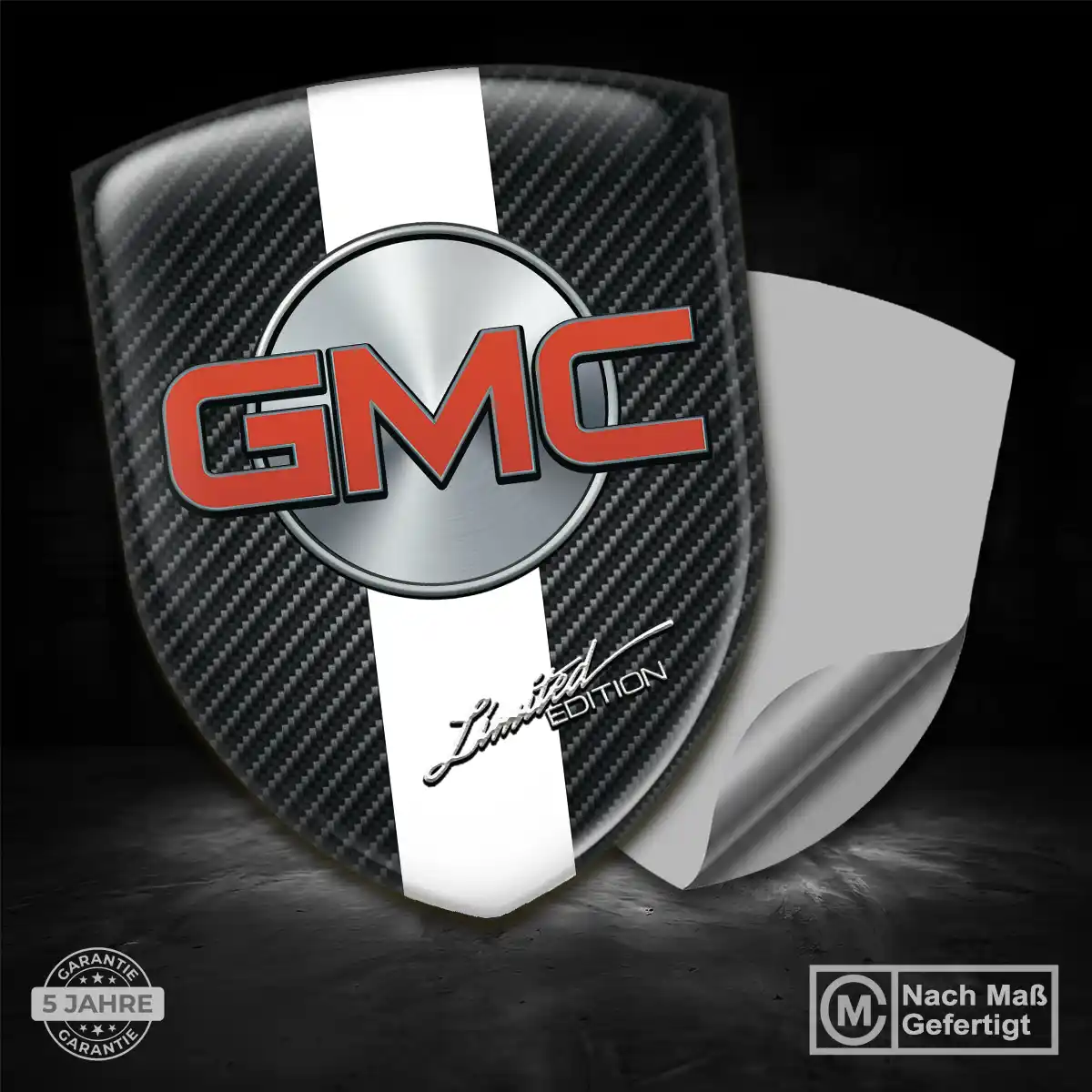 GMC 3D Gel Aufkleber Emblem Auto Elegantes Design