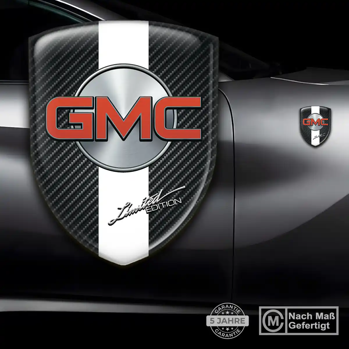 GMC 3D Gel Aufkleber Emblem Auto Elegantes Design