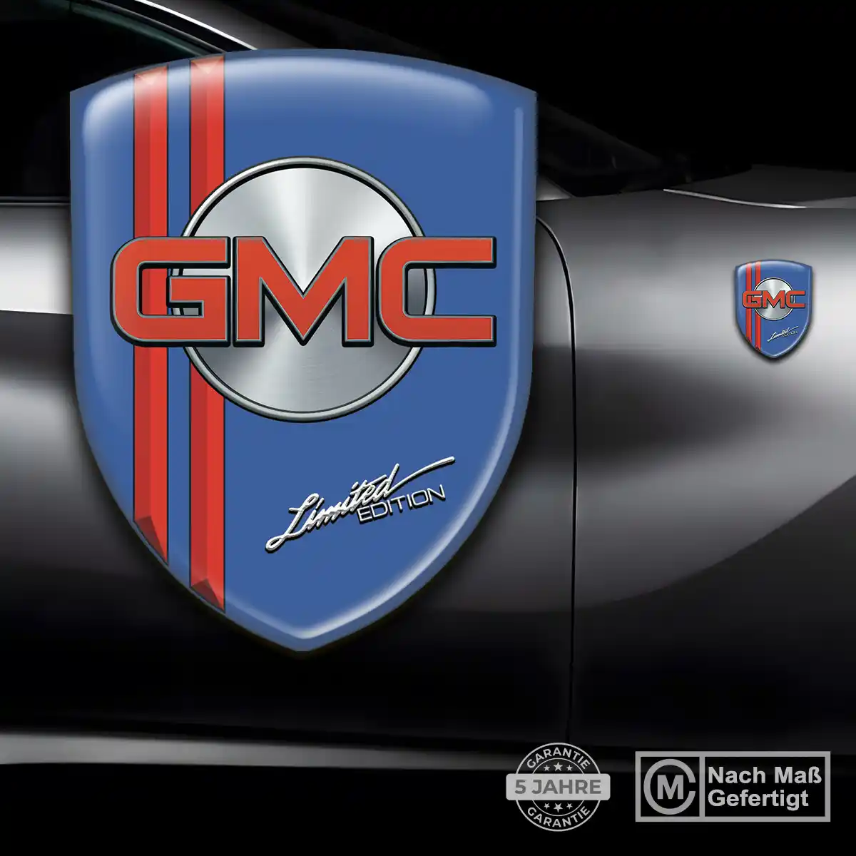 GMC 3D Gel Aufkleber Emblem Auto Exterieurdesign